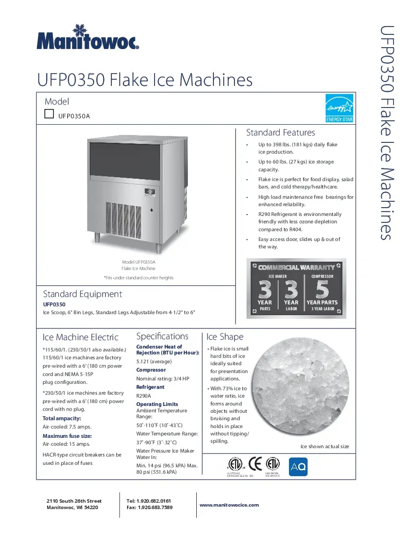 manitowoc-ufk0350az-251-ice-maker-with-bin-flake-style-specsheet-260222l0f0vh.pdf
