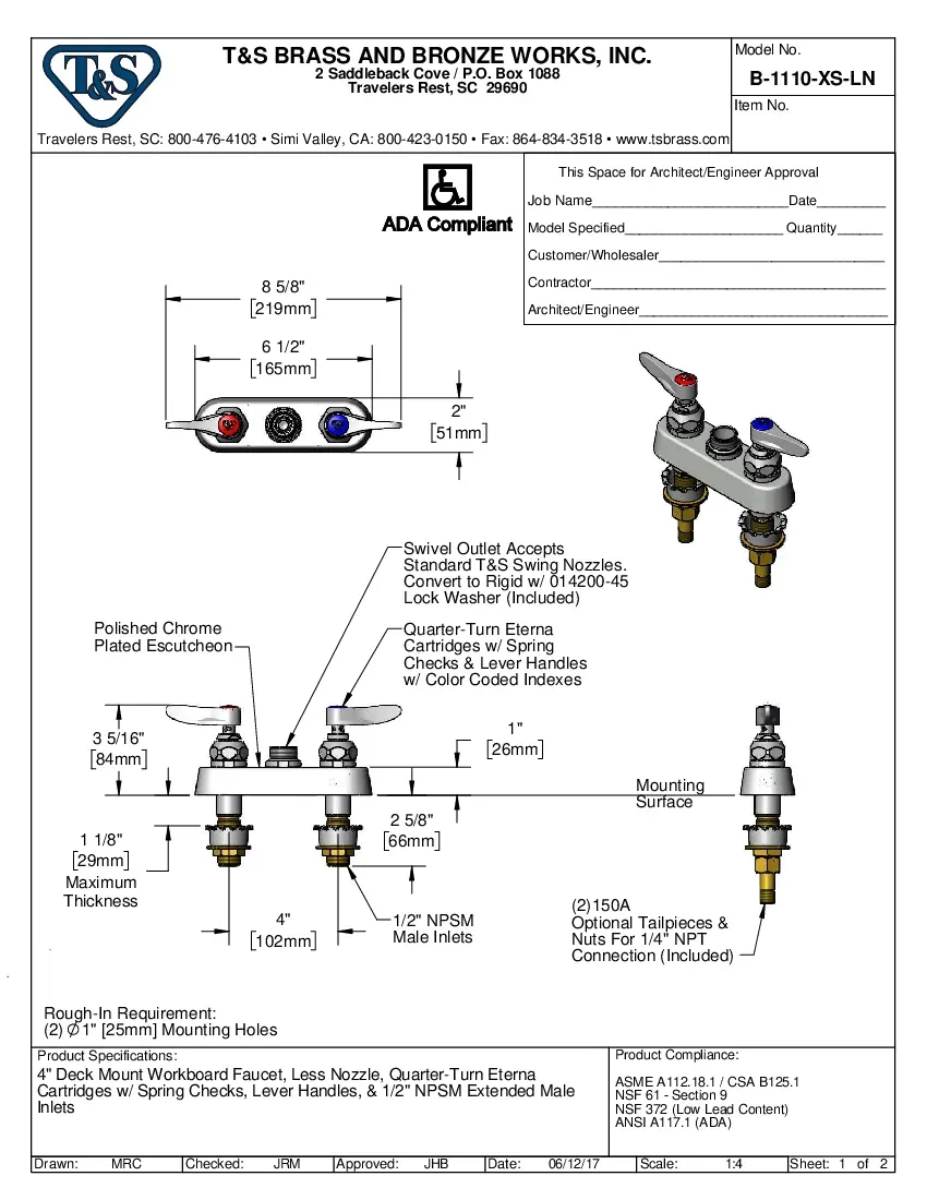 t-s-brass-b-1110-xs-ln-manual-faucets-specsheet-260222bwf06c.pdf