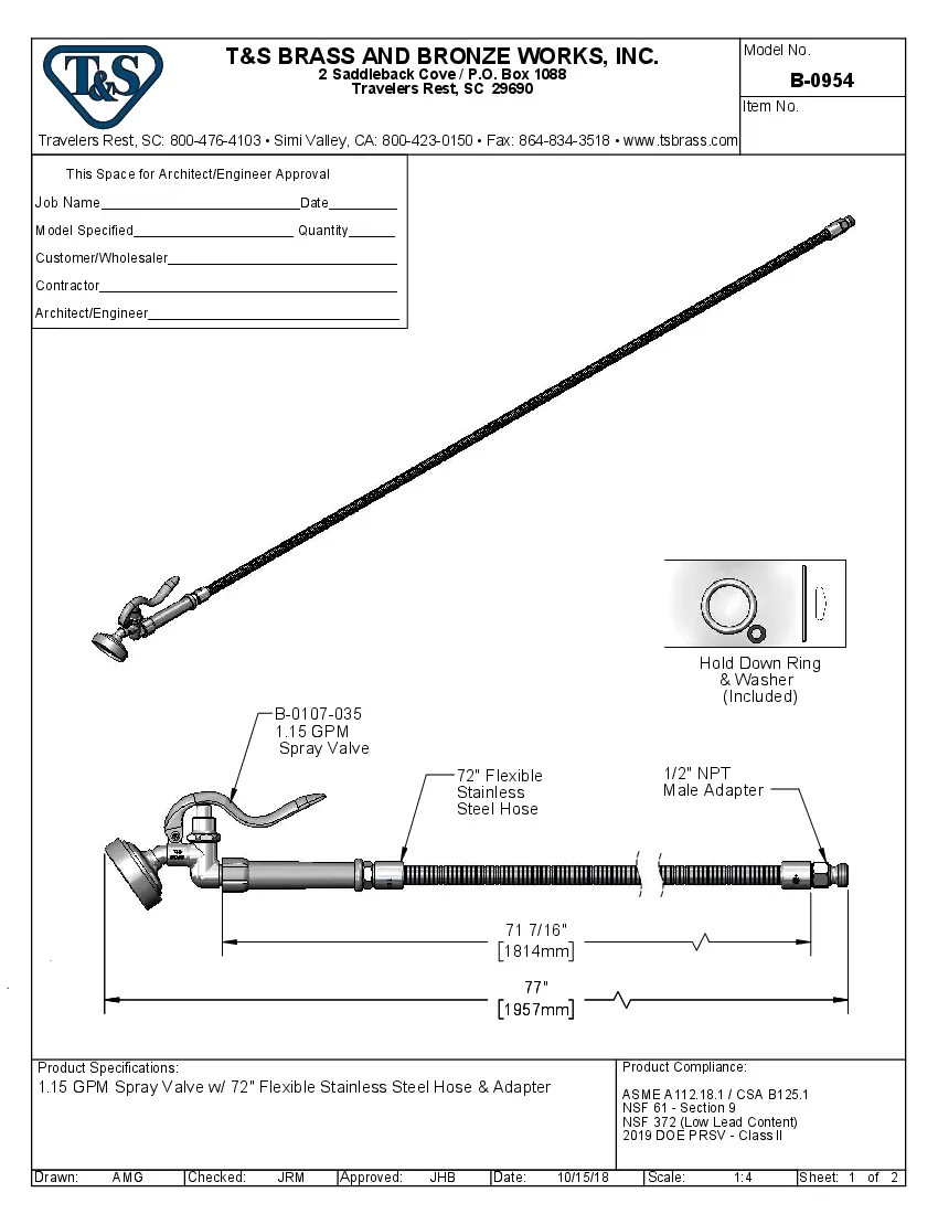 t-s-brass-b-0954-faucets-with-spray-assemblies-specsheet-260222nfgeqb.pdf