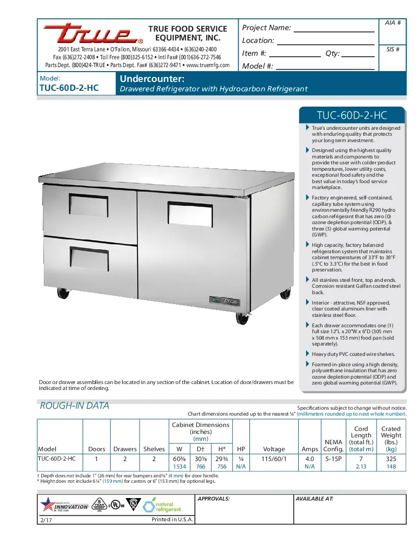 true-manufacturing-tuc-60d-2-hc-refrigerator-undercounter-reach-in-specshee-2602220syig0.pdf
