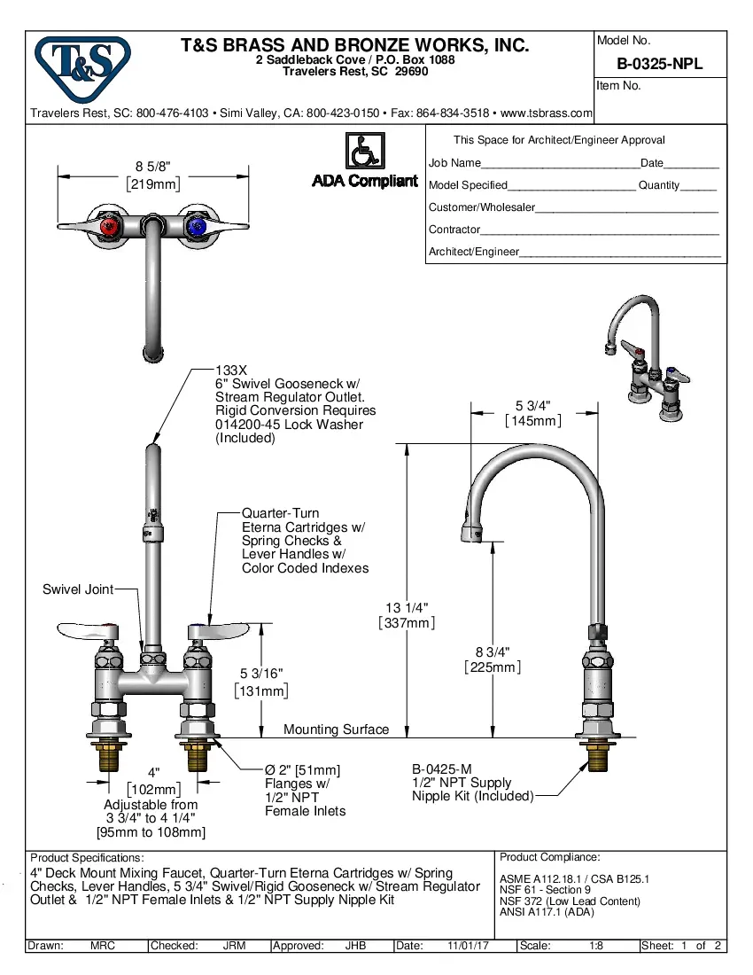 t-s-brass-b-0325-npl-faucet-deck-mount-specsheet-260222c7b4v4.pdf