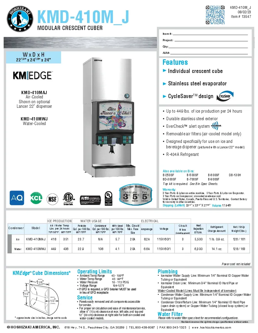 hoshizaki-kmd-410mwj-ice-maker-cube-style-specsheet-260222fli0td.pdf