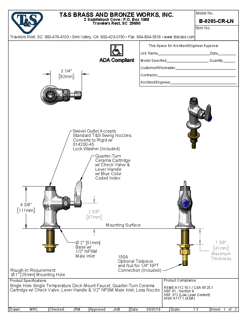t-s-brass-b-0205-cr-ln-faucet-deck-mount-specsheet-260222lxlsup.pdf