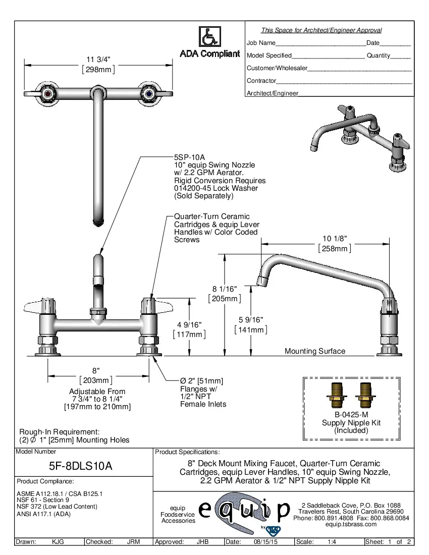 t-s-brass-5f-8dls10a-faucet-deck-mount-specsheet-26022210auxt.pdf