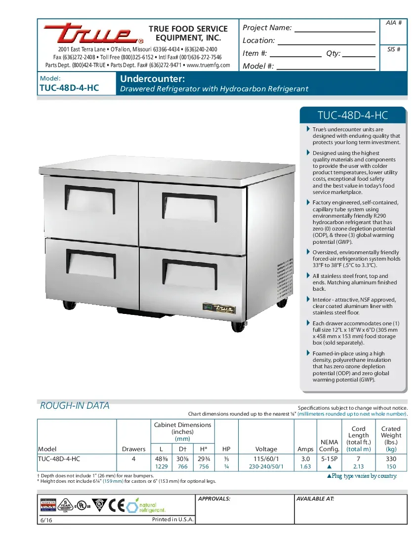 true-manufacturing-tuc-48d-4-hc-refrigerator-undercounter-reach-in-specshee-260222cfv75u.pdf