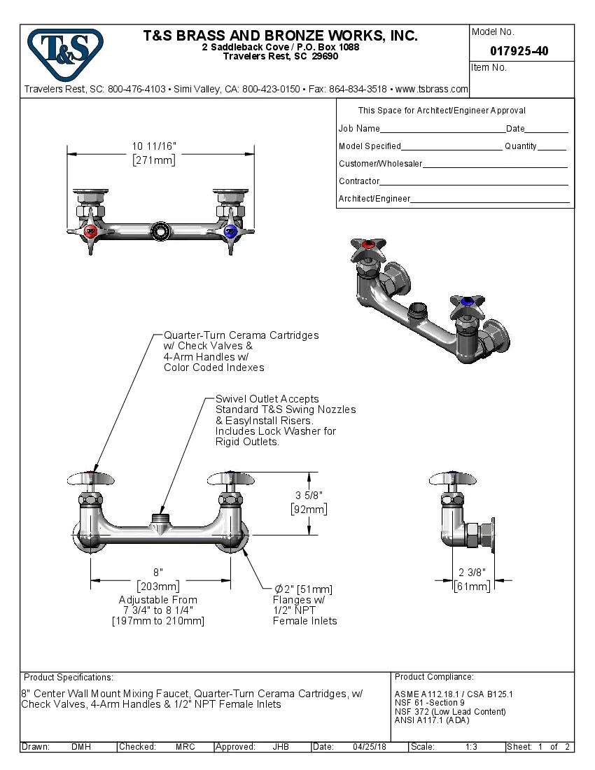 t-s-brass-017925-40-manual-faucets-specsheet-260222pfdcgb.pdf