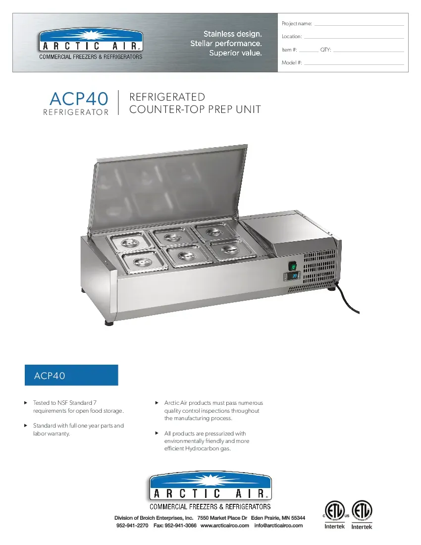 arctic-air-acp40-refrigerated-countertop-pan-rail-specsheet-260222zw7pd0.pdf