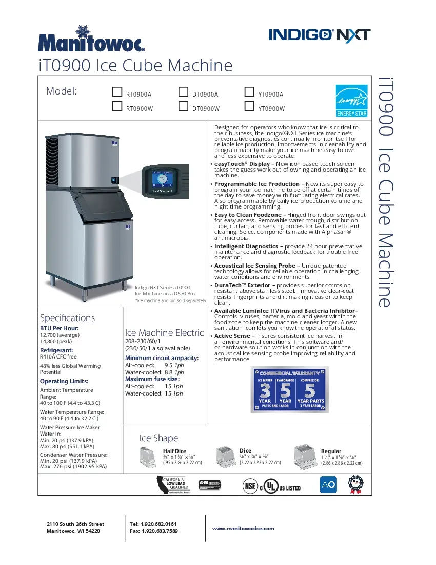 manitowoc-idt0900w-261-ice-maker-cube-style-specsheet-260222bnhm9t.pdf