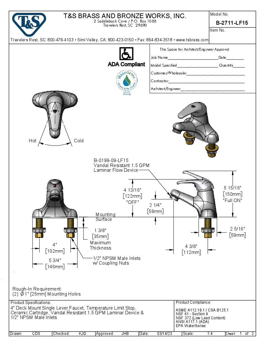 t-s-brass-b-2711-lf15-manual-faucets-specsheet-260222lfnw6k.pdf