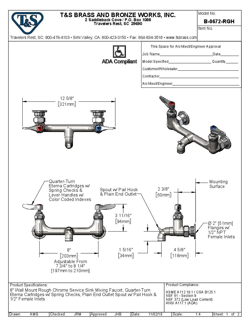 t-s-brass-b-0672-rgh-manual-faucets-chrome-plated-wall-mount-specsheet-260726db0c8j.pdf