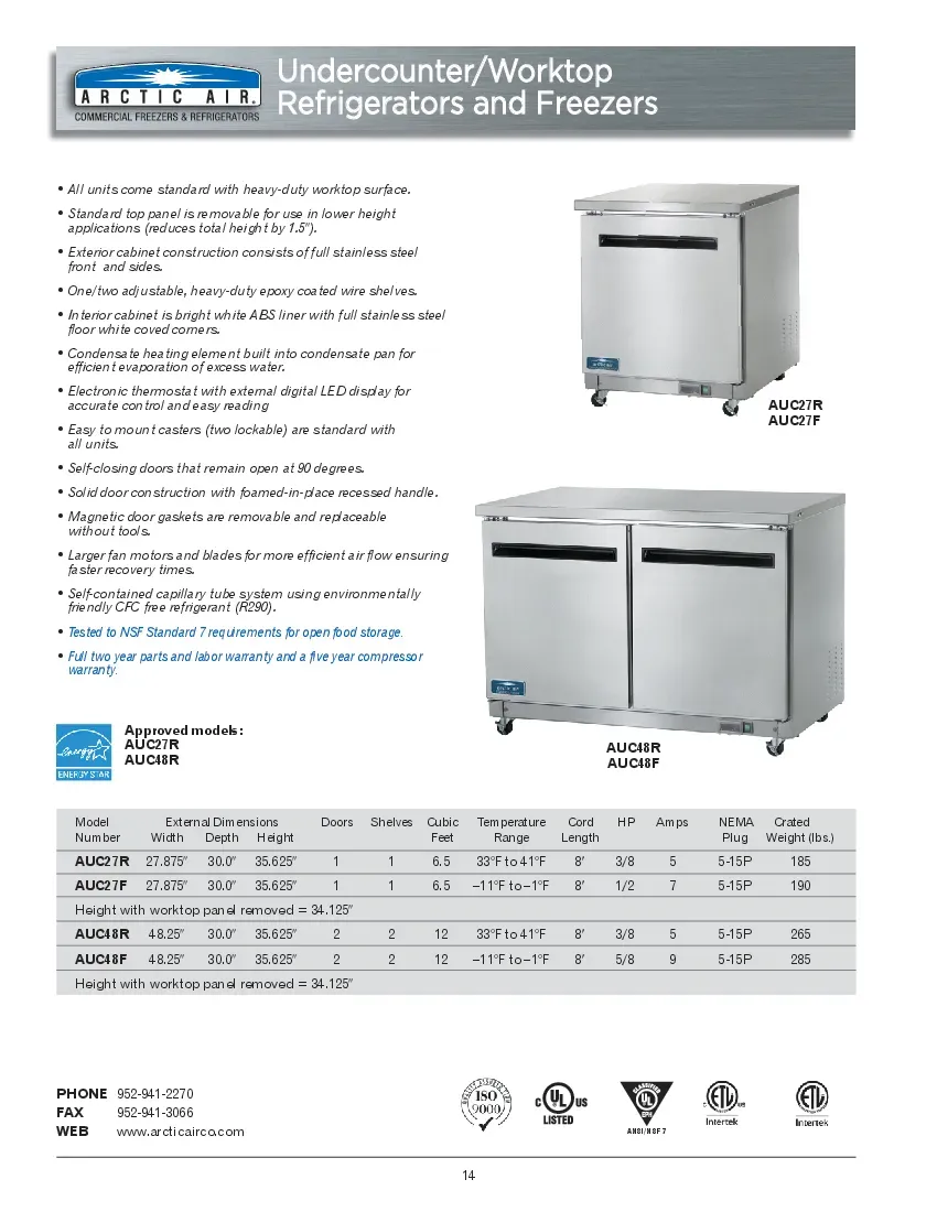 arctic-air-auc48r-2-door-undercounter-refrig-specsheet-260222qrkdwp.pdf