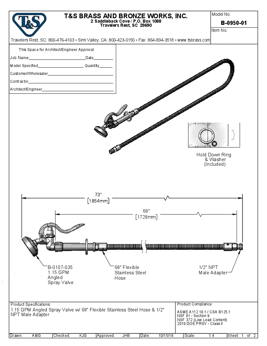 t-s-brass-b-0950-01-faucets-with-spray-assemblies-specsheet-260222vjcvpu.pdf