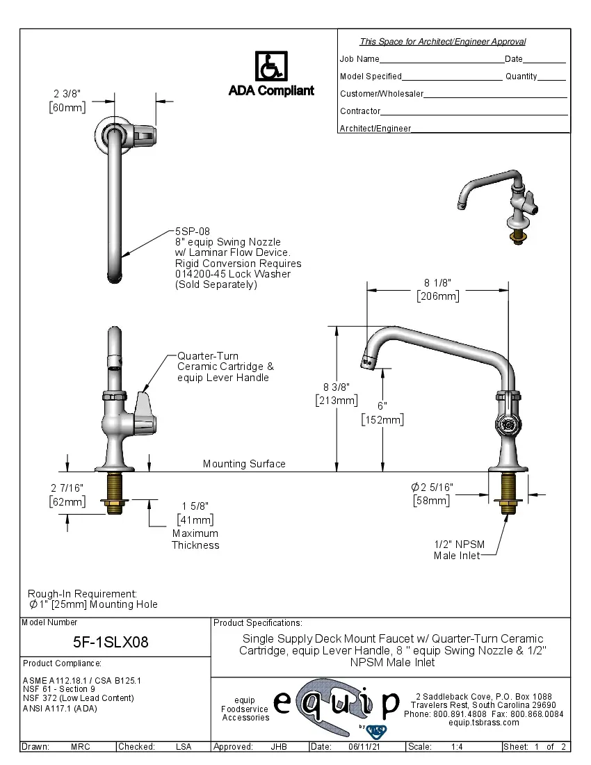 t-s-brass-5f-1slx08-faucet-pantry-specsheet-2602228prfho.pdf