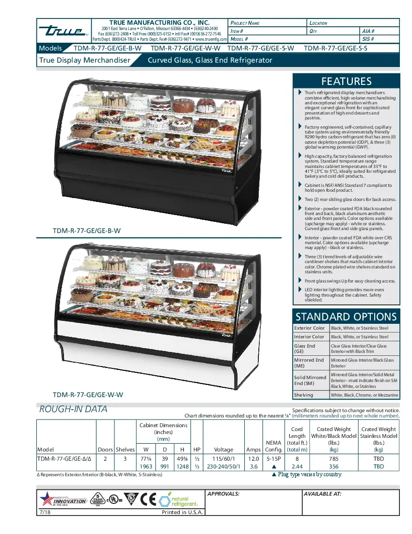 true-manufacturing-tdm-r-77-ge-ge-s-s-display-case-refrigerated-bakery-spec-260222143xx0.pdf
