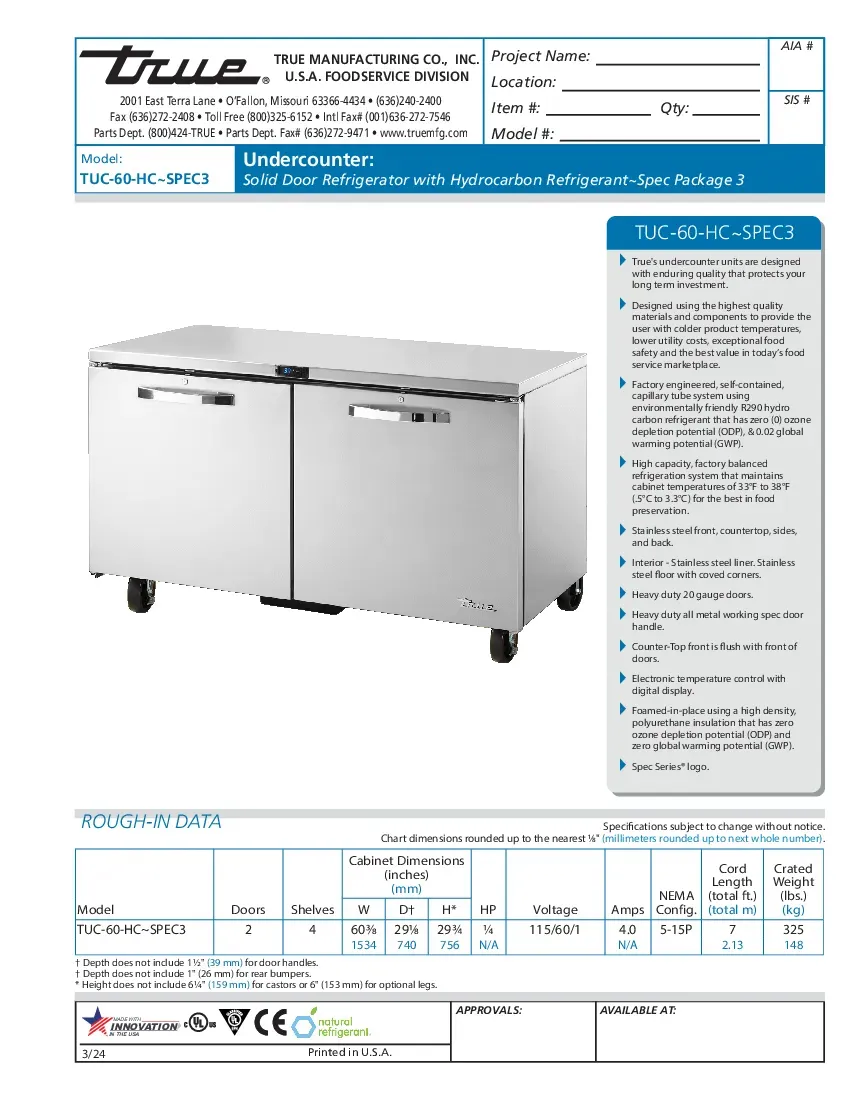 true-manufacturing-tuc-60-hc-spec3-refrigerator-undercounter-reach-in-specs-260222obhm0d.pdf