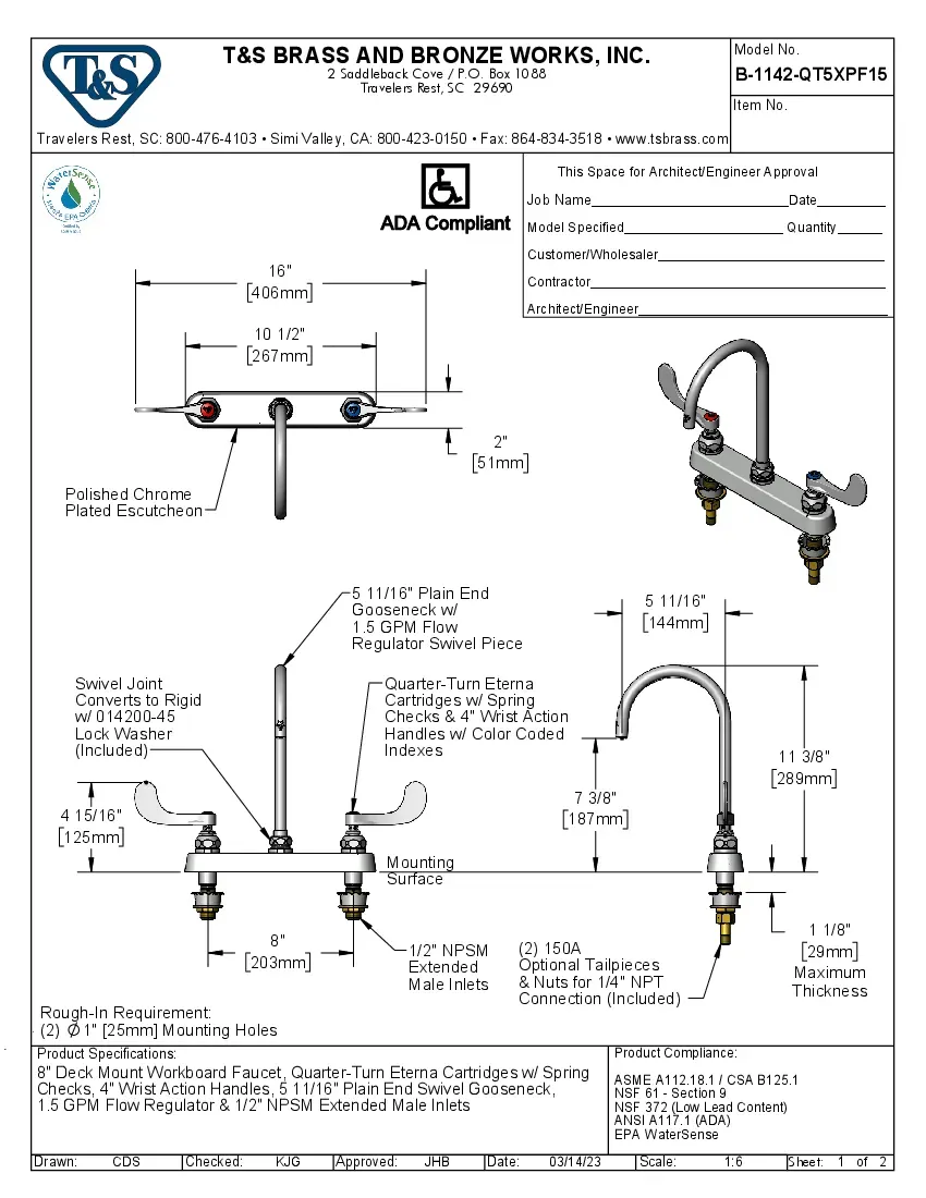 t-s-brass-b-1142-qt5xpf15-manual-faucets-specsheet-260222lzam4t.pdf