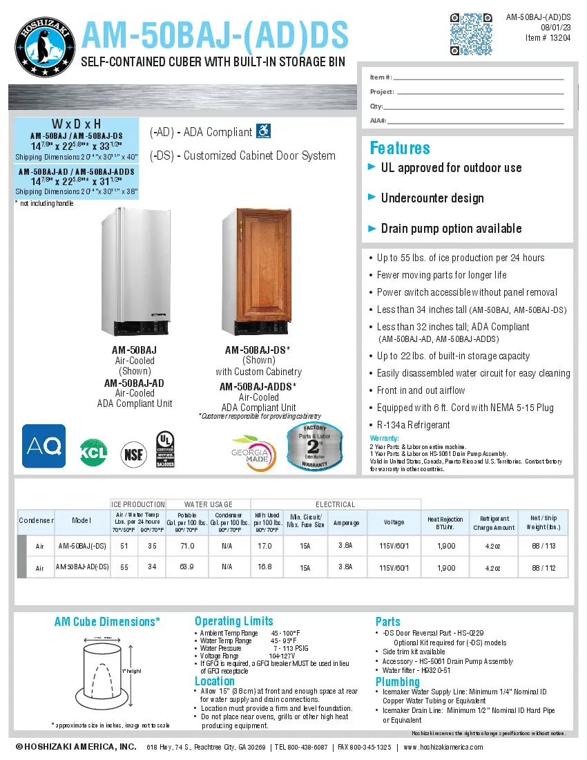 hoshizaki-am-50baj-ds-ice-maker-with-bin-cube-style-specsheet-260222kirjez.pdf