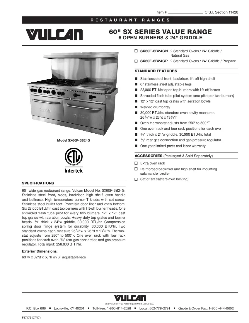 vulcan-sx60f-6b24gn-range-60-restaurant-gas-specsheet-2602227gdjie.pdf