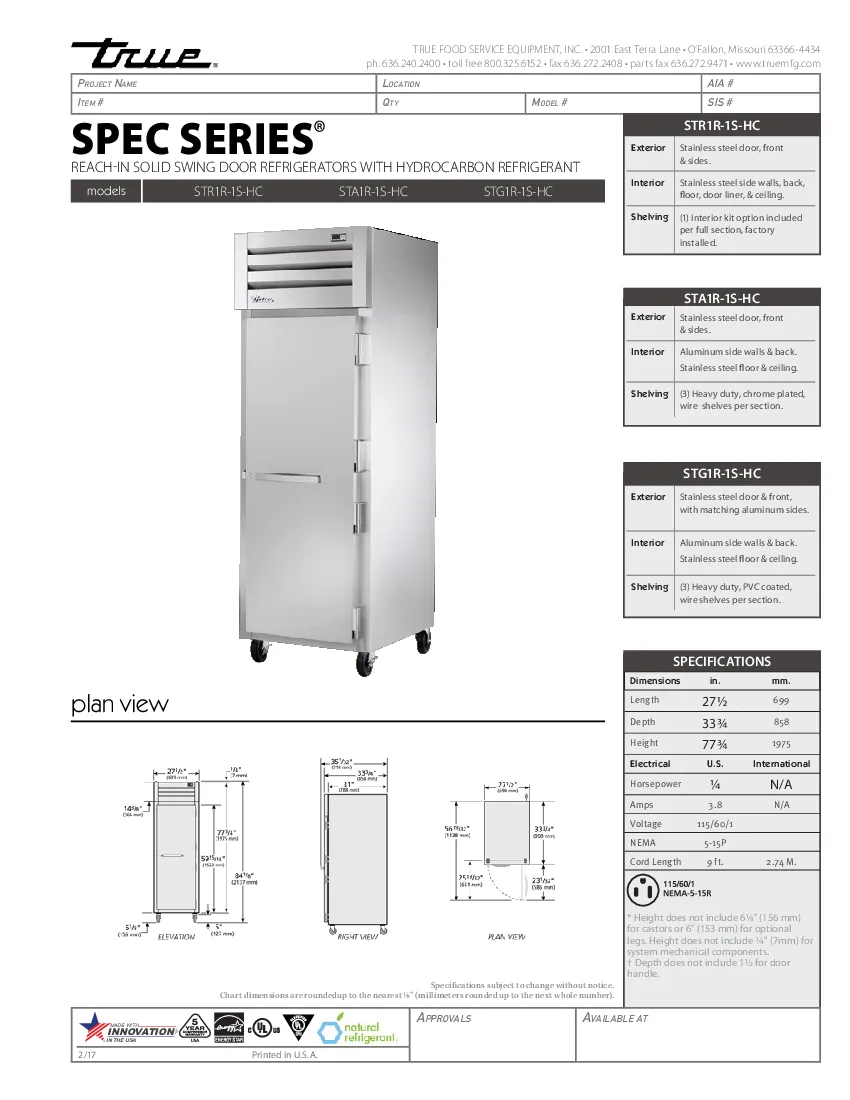 true-manufacturing-stg1r-1s-hc-refrigerator-reach-in-specsheet-260222kbkrhl.pdf
