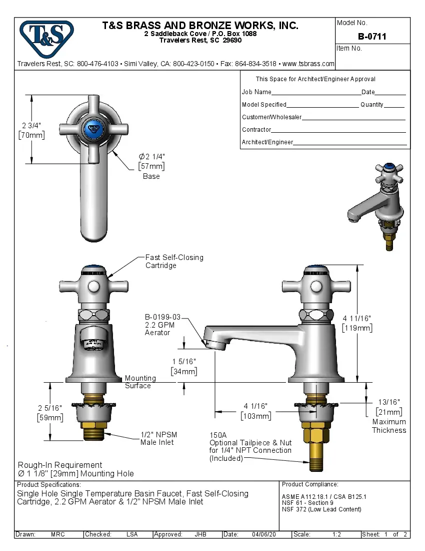 t-s-brass-b-0711-manual-faucets-specsheet-2602220q92pa.pdf
