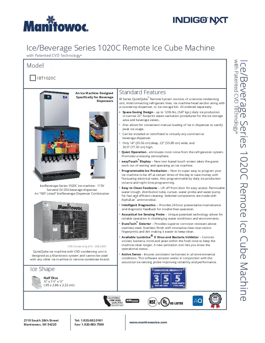 manitowoc-ibt1020c-161-ice-maker-cube-style-specsheet-260222sok4hj.pdf