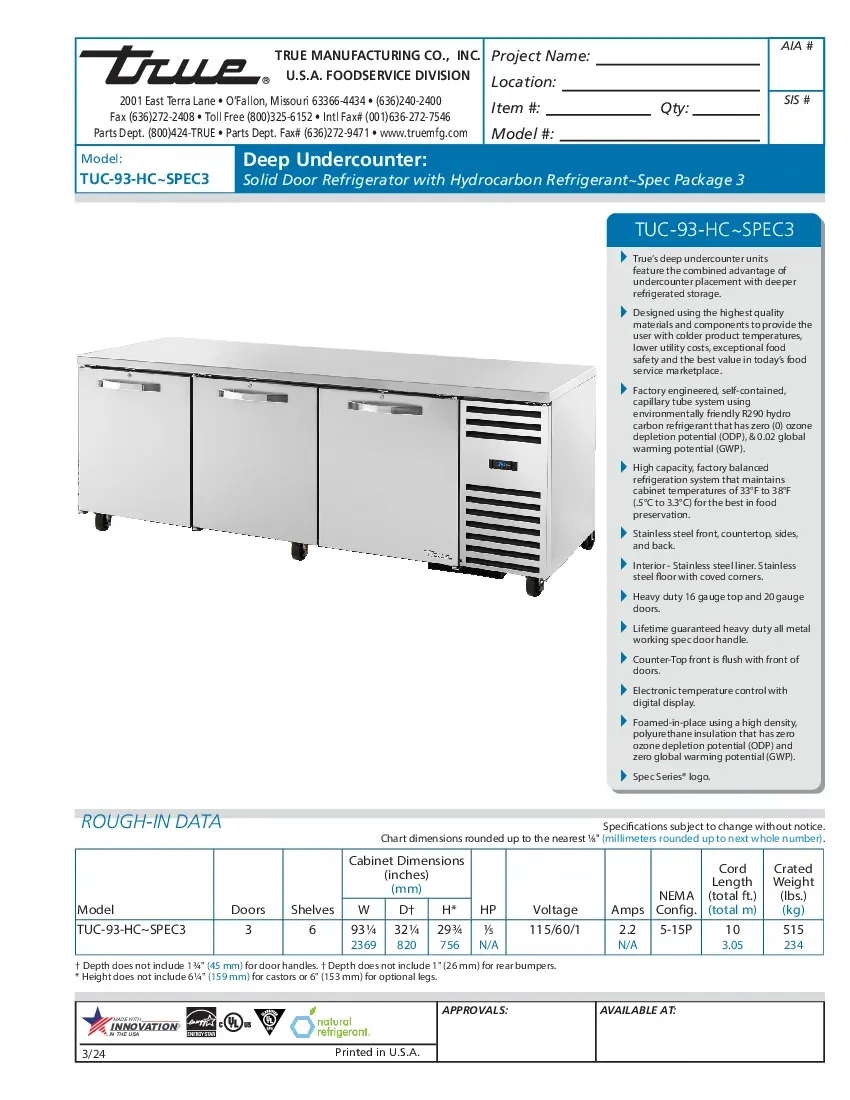 true-manufacturing-tuc-93-hc-spec3-refrigerator-undercounter-reach-in-specs-260222wcn1h1.pdf