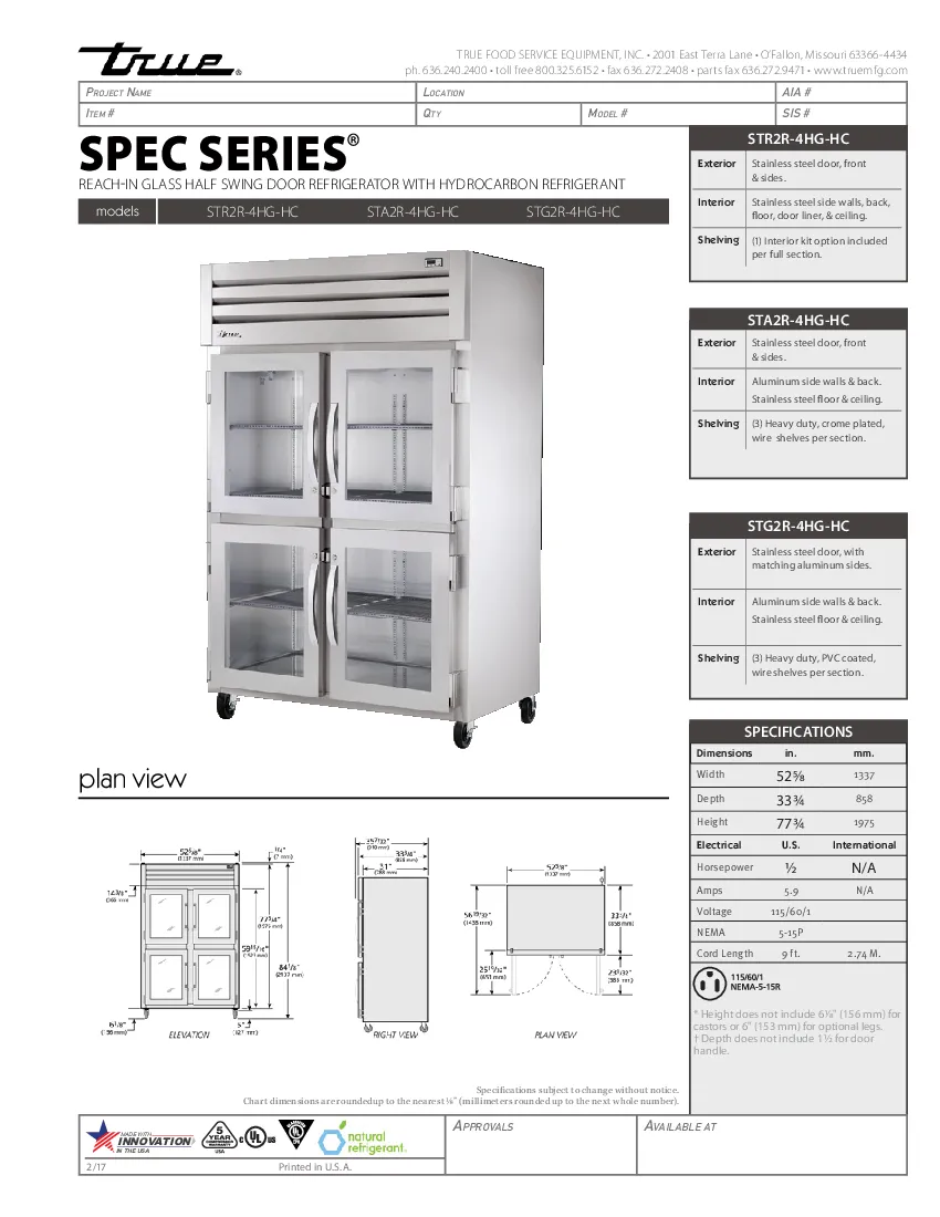 true-manufacturing-sta2r-4hg-hc-refrigerator-reach-in-specsheet-26022260687k.pdf
