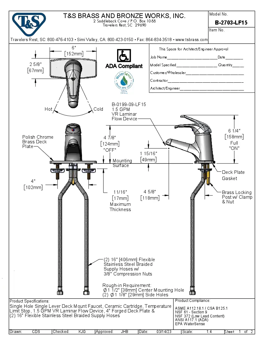 t-s-brass-b-2703-lf15-manual-faucets-specsheet-260222k51lu0.pdf