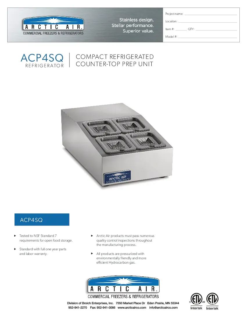 arctic-air-acp4sq-refrigerated-countertop-pan-rail-specsheet-260222cmyr5c.pdf