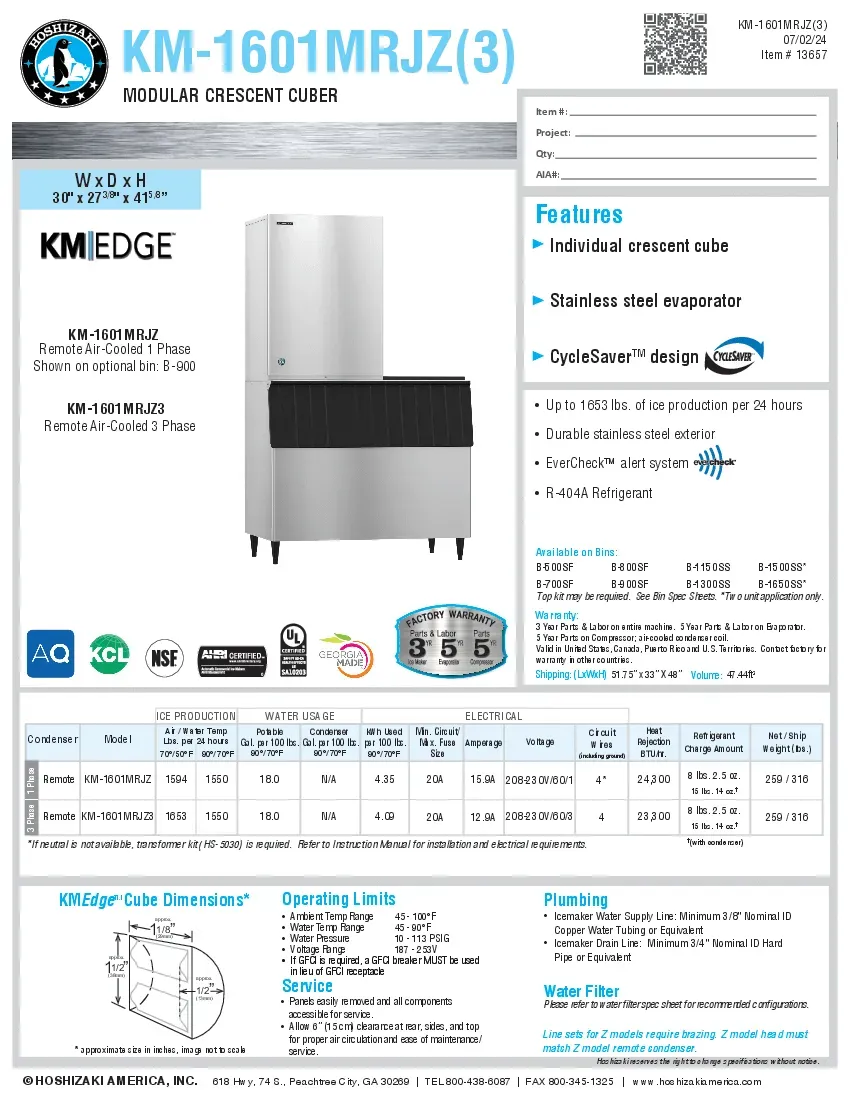 hoshizaki-km-1601mrjz3-ice-maker-cube-style-specsheet-260222rjl5pe.pdf