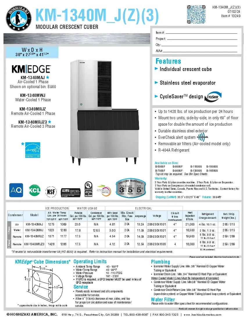 hoshizaki-km-1340mrjz3-ice-maker-cube-style-specsheet-260222m2ck9f.pdf