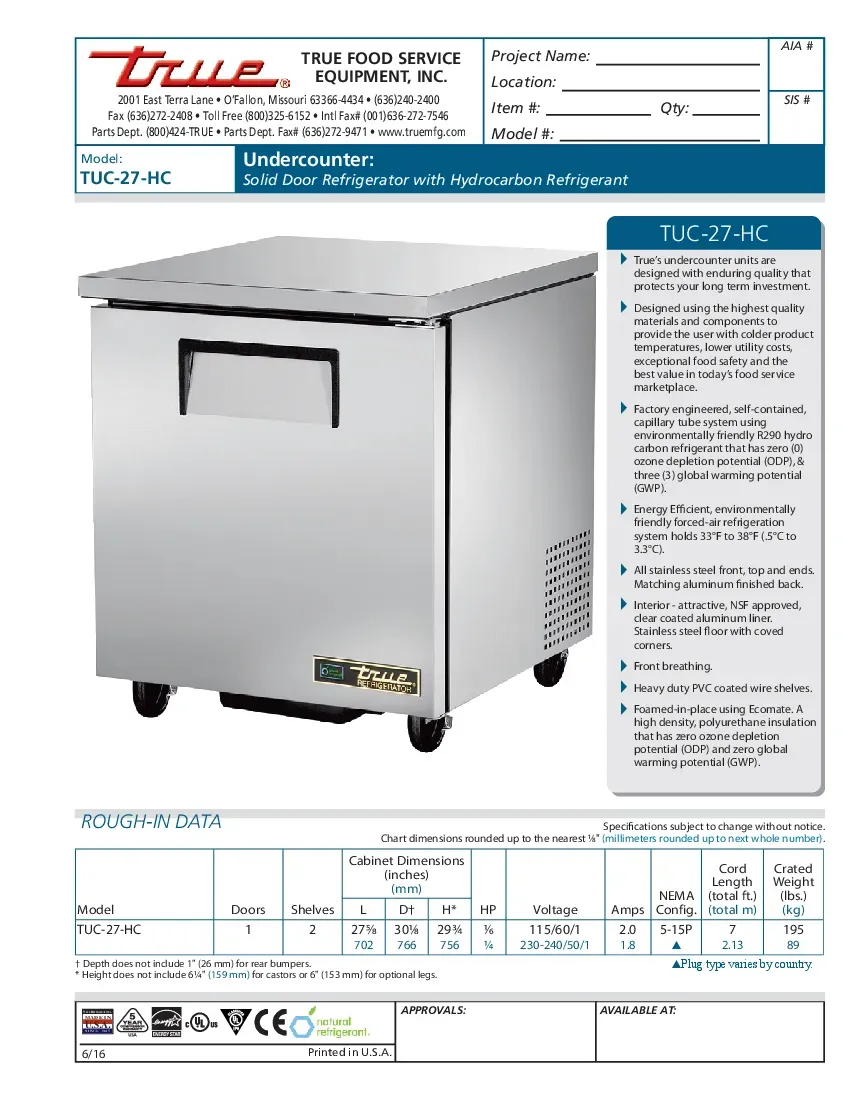 true-manufacturing-tuc-27-hc-refrigerator-undercounter-reach-in-specsheet-2602223d7hzq.pdf