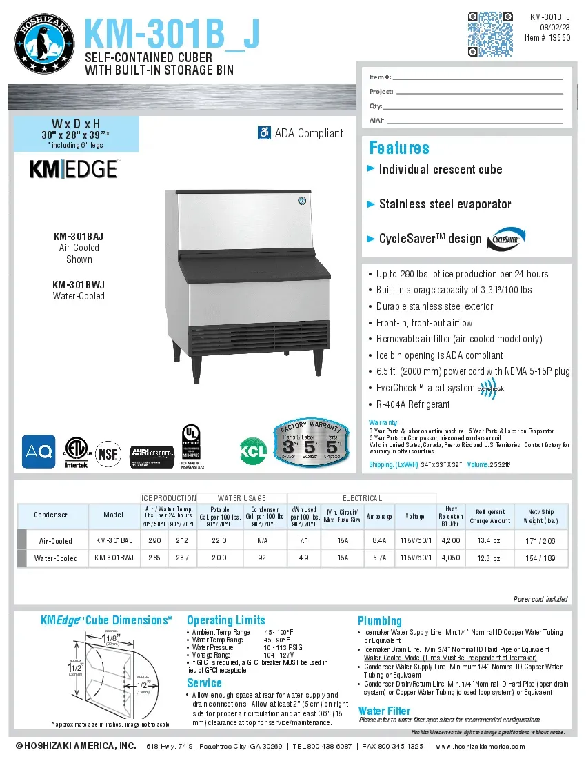 hoshizaki-km-301baj-ice-maker-with-bin-cube-style-specsheet-2602228euseh.pdf