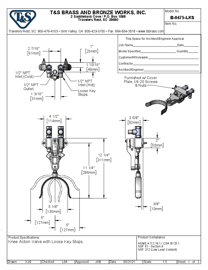 t-s-brass-b-0475-lks-manual-faucets-specsheet-260222kt6err.pdf