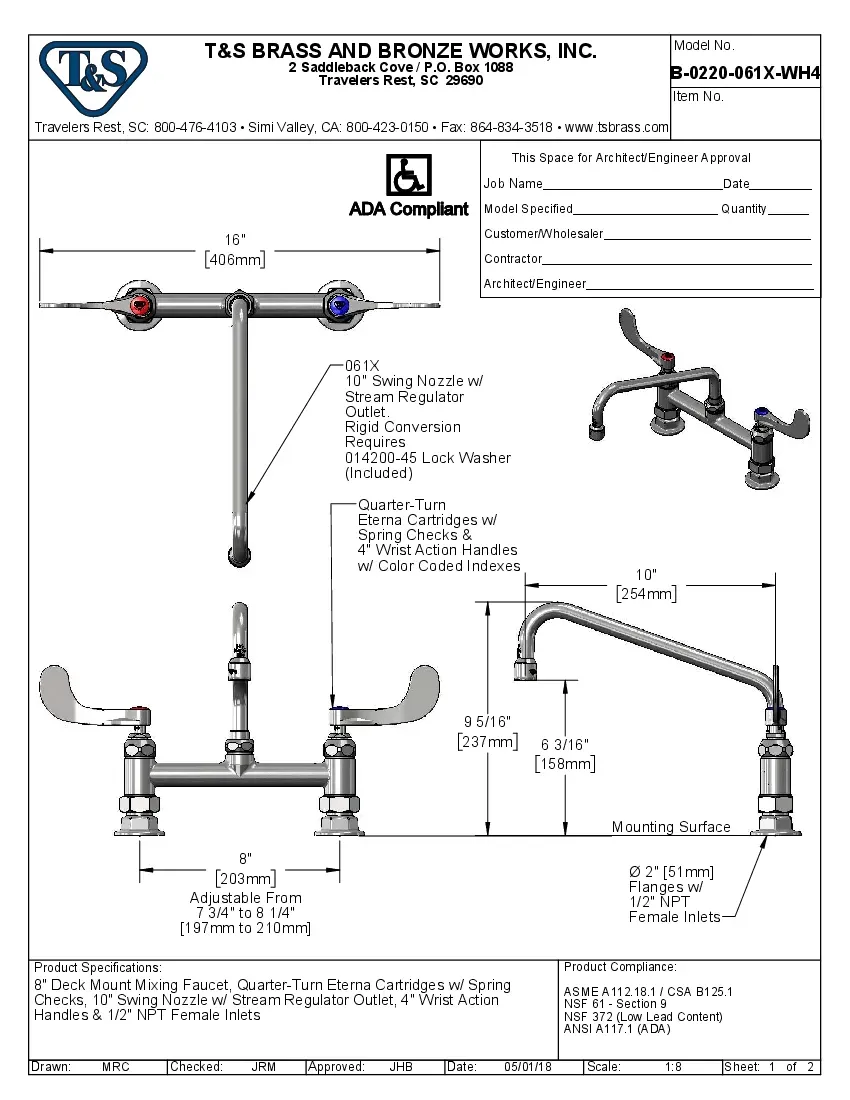 t-s-brass-b-0220-061x-wh4-faucet-deck-mount-specsheet-260222oo01is.pdf