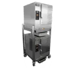 AccuTemp N61201D060 DBL, Steamer, Convection, Gas, Boilerless, Floor Model