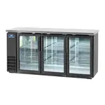 Arctic Air , ABB72G, Back Bar Cabinet, Refrigerated