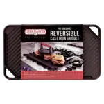 Chef Master 90202, Cast Iron Grill / Griddle Plate