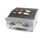 Comstock-Castle FHP24-2LB, Charbroiler, Gas, Countertop