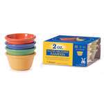 GET Enterprises , SP-RM-400-MIX, Ramekin / Sauce Cup, Plastic