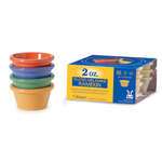 GET Enterprises , SP-S-620-MIX, Ramekin / Sauce Cup, Plastic
