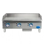 Globe GG36TG, Griddle, Gas, Countertop, Heavy-Duty, 36.0 Inch
