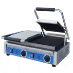 Globe GSGDUE10, Sandwich / Panini Grill, 240V, Electric, Smooth