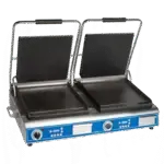 Globe GSGDUE14D, Sandwich / Panini Grill, 208-240V, Electric, Smooth