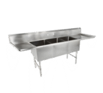John Boos , 3B16204-2D18, Sink, (3) Three Compartment