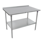 John Boos , ST4R1.5-2436GBK, Work Table,  36" - 38", Stainless Steel Top