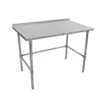 John Boos , ST4R1.5-3060GBK, Work Table,  54" - 62", Stainless Steel Top