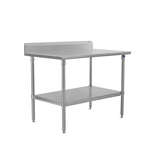 John Boos , ST6R5-3060SSK, Work Table,  54" - 62", Stainless Steel Top