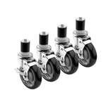 Krowne Metal , 28-124S, Casters