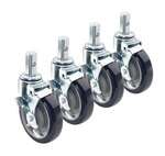Krowne Metal , 28-130S, Casters